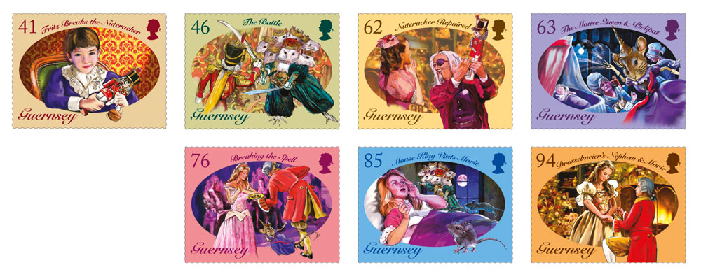 Set of 7 Stamps